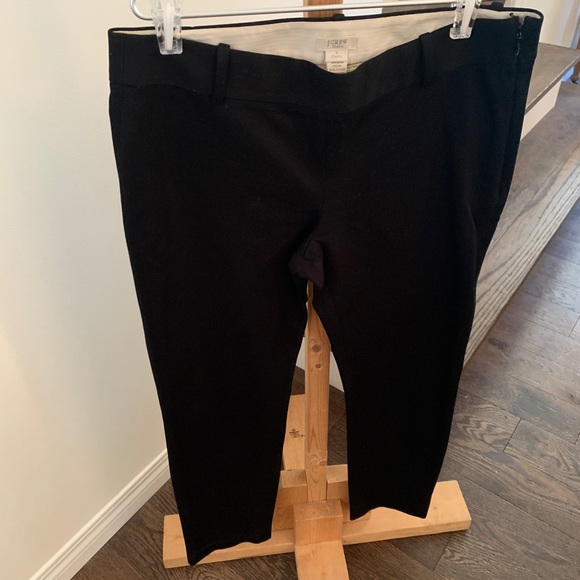 J. Crew Black City Fit Pants size 4
